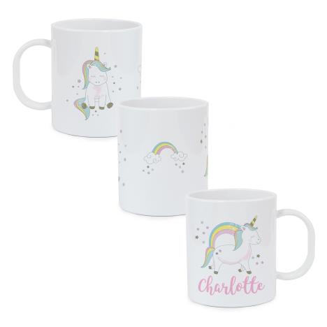 Personalised Baby Unicorn Plastic Mug £9.99